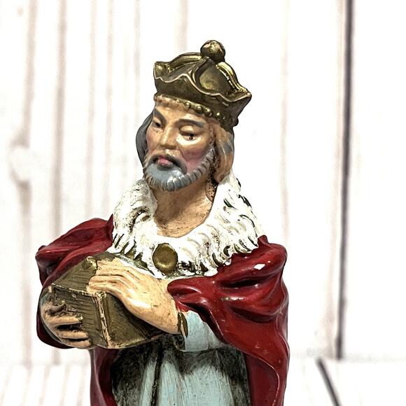 Vintage Fontanini Three Wise Men Lot of 3 Kings Figurines Nativity Set - Picture 15 of 16